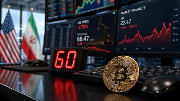 Bitcoin’s Iran rally enters a 60-day test as oil shock fears shift to the Fed