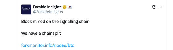 BIP-110 Splits Bitcoin as Rival Miners Clash at Block 961632