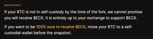 Bitcoin’s ECX Fork Is Coming: When It Hits and Who Gets Free Coins